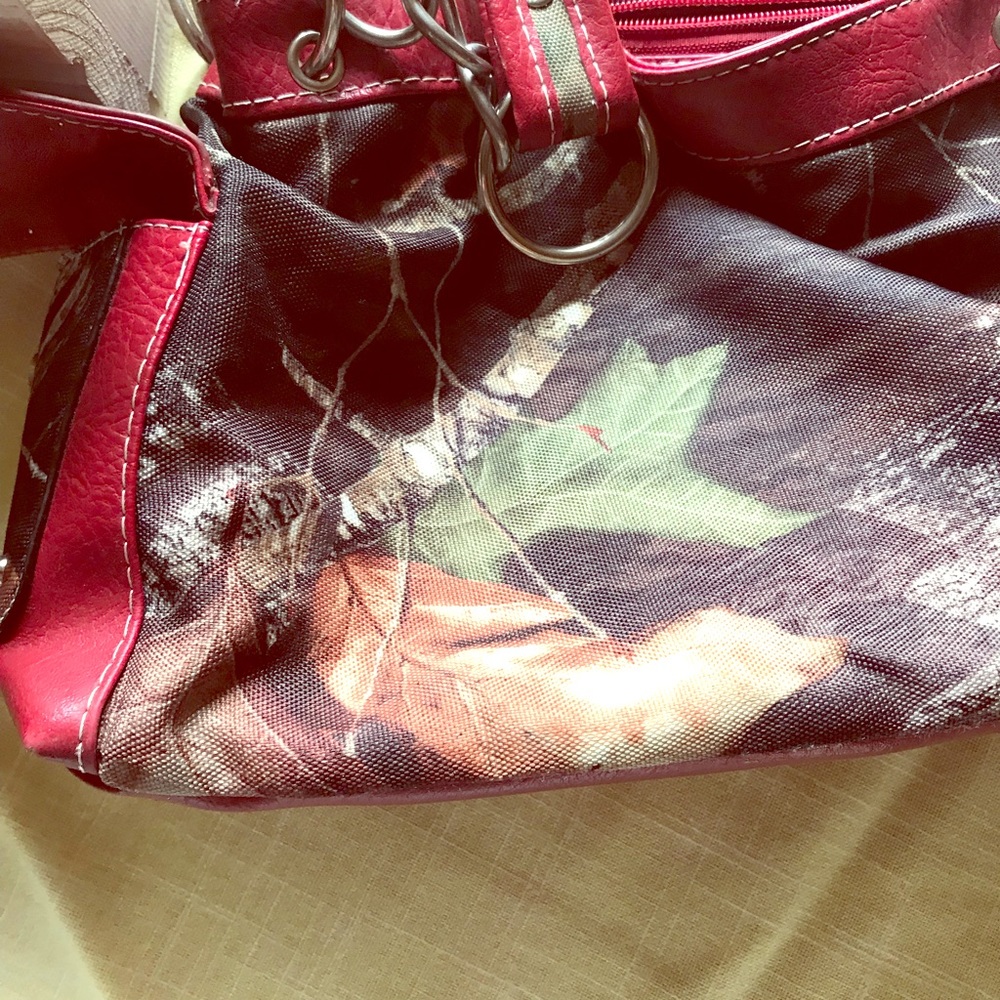 Red camo purse!